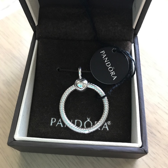Pandora Jewelry - Pandora Moments Small O Pendant, Sterling Silver